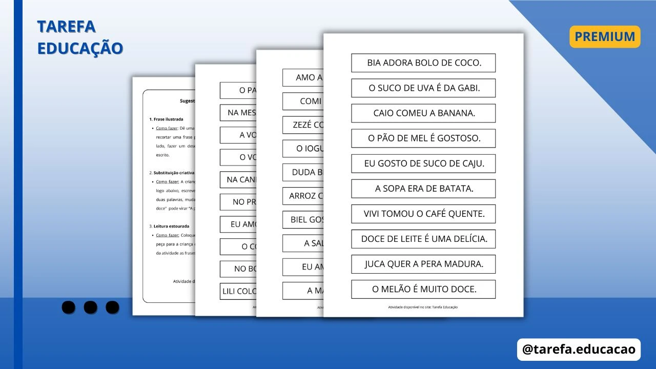 Capa do post 50 Frases simples - Comidas e bebidas
