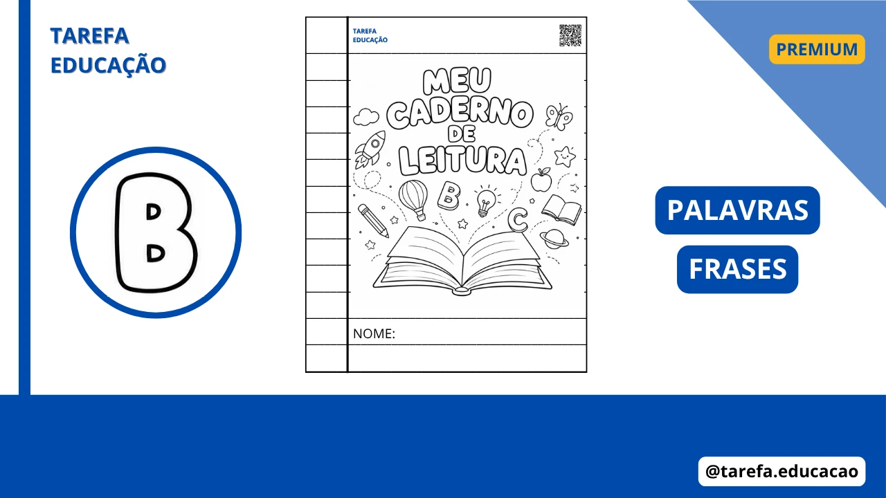 Capa do post Caderno de leitura - Letra B