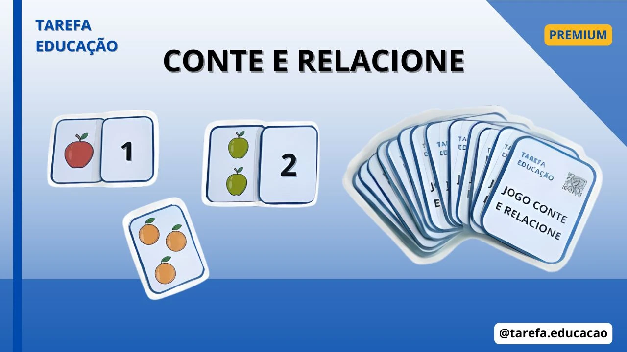 Capa do post Jogo: conte e relacione (Números até 10)