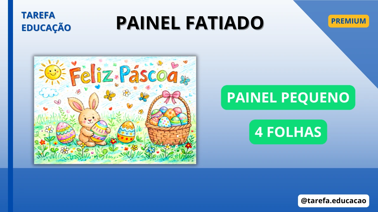 Capa do post Painel - Feliz Páscoa (Pequeno)